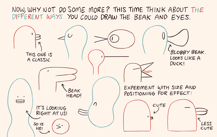 Luke Pearson How to Draw: Luke Pearson's How to Draw... birds 6