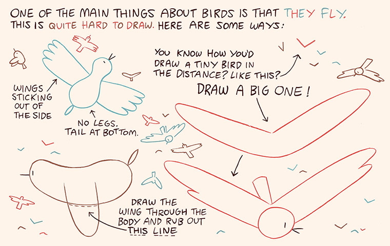 Luke Pearson How to Draw: Luke Pearson's How to Draw... birds 8