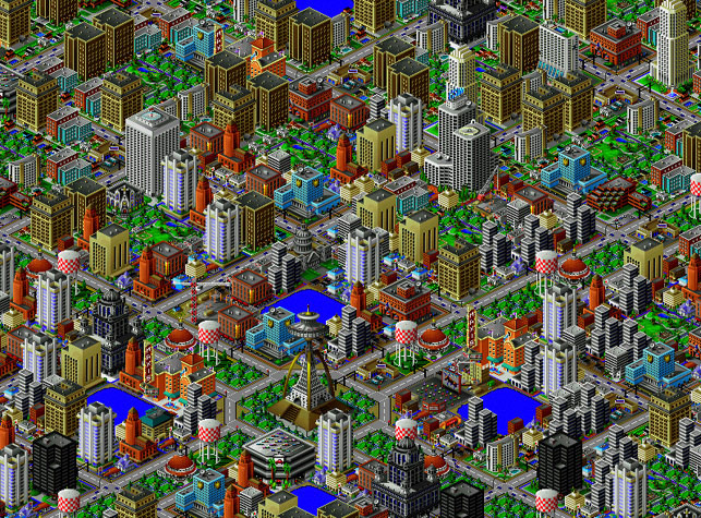 Videogames bought by Moma: SimCity 2000 (1994)