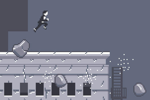 Videogames bought by Moma: Canabalt (2009)