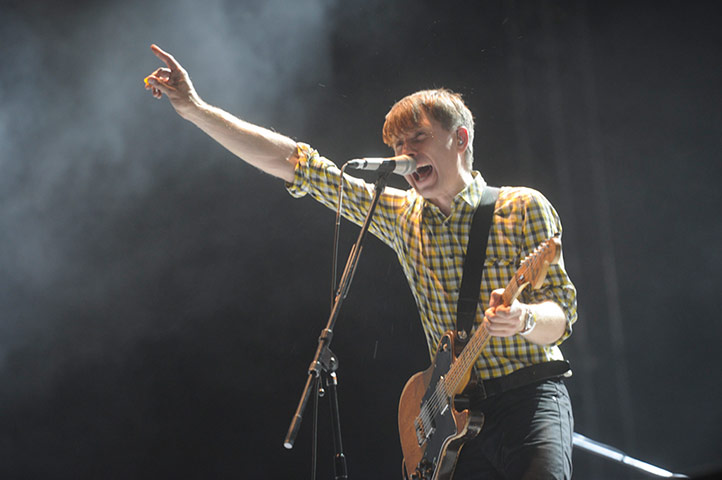 Corona Capital festival: Alex Kapranos of Franz Ferdinand