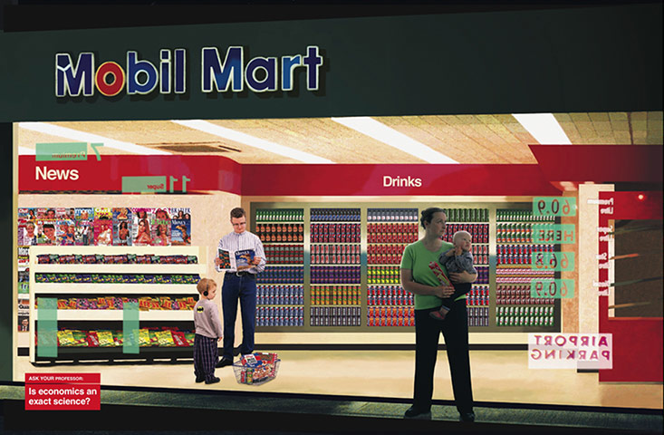 Adbusters gallery: Mobil Mart