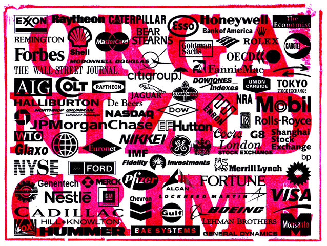 Adbusters gallery: Organized Crime 2012