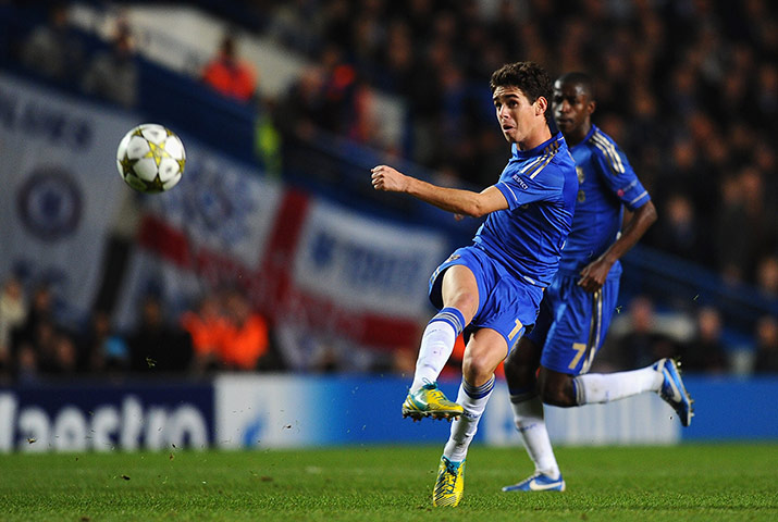 Wed Champs League: Oscar scores