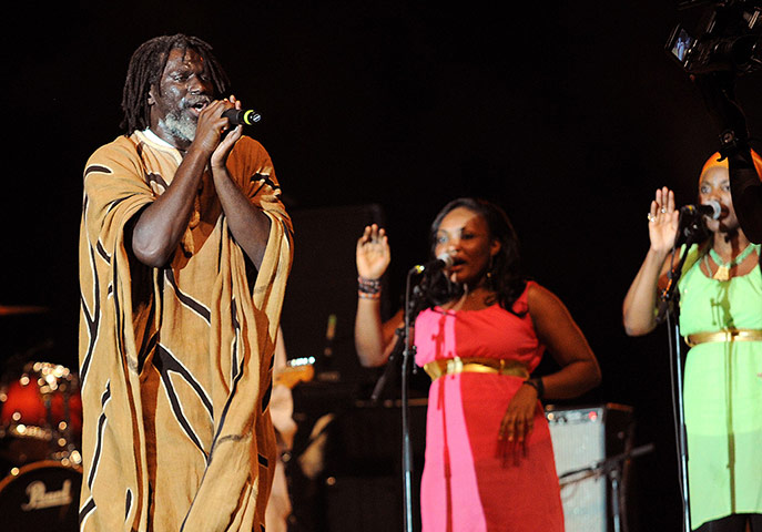 The Week in Music: Ivory Coast's reggae singer Tiken Jah Fakoly performs 
