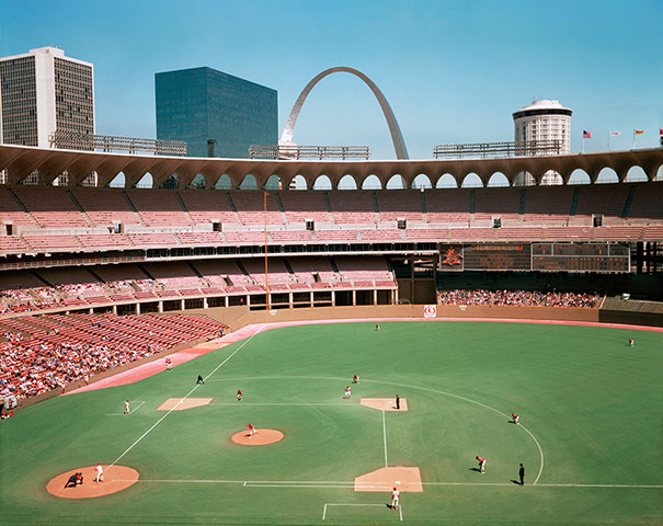 Joel Meyerowitz Monograph: An American Baseball field viewed from above