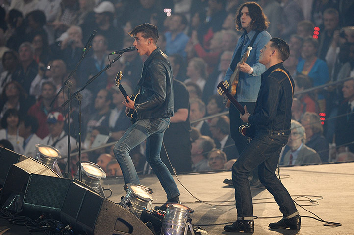 Observer critics' review of year: Arctic Monkeys at Olympic Games