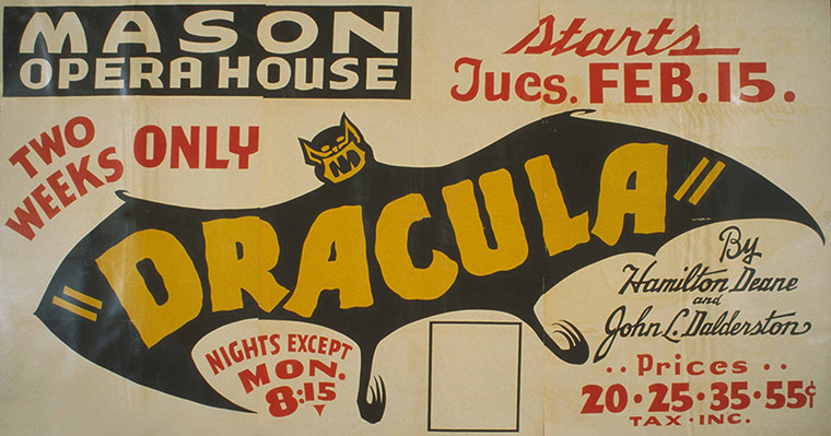 Dracula: Stage play poster