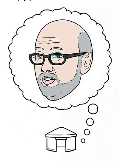 guidegiftguide: THE THICK OF IT STEWART’S DREAM YURT