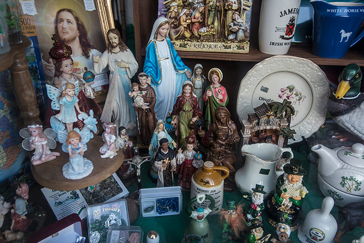 Other Voices Day 3: Bric a brac for sale in the local shops