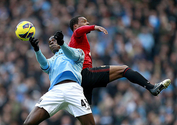 sport4: Manchester City v Manchester United - Etihad Stadium