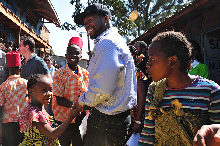 Week in music: US rapper 50 Cents visits Somalia