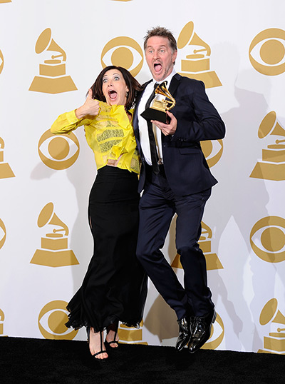 Grammy Awards winners: Gordon Goodwin and wife Lisa