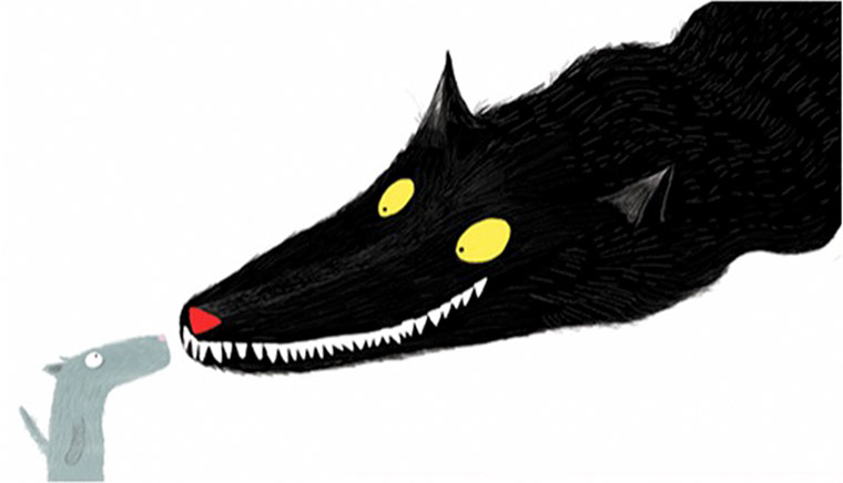 waterstones: Good Little Wolf by Nadia Shireen