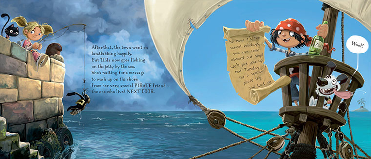 waterstones: The Pirates Next Door by Jonny Duddle