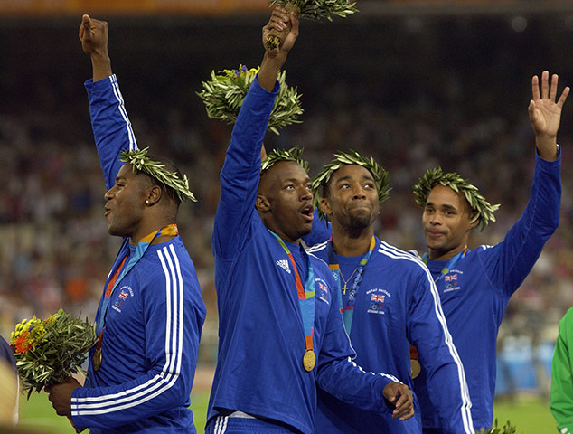 50 Stunning Olympic Moments Great Britains 4x100m…