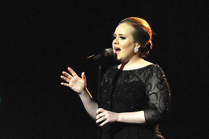 The 10 best: Adele performing at The Brit Awards in 2011
