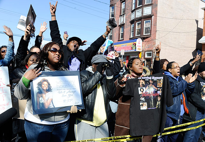 Whitney Houston Funeral: Whitney Houston Funeral in Newark