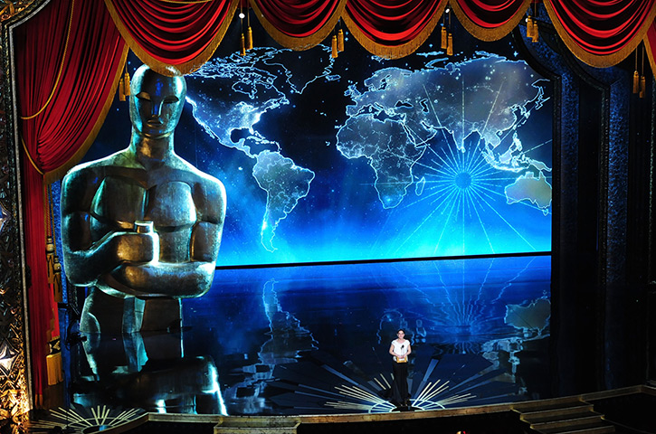 Academy Awards: Sandra Bullock telling us that the movies are an international affair