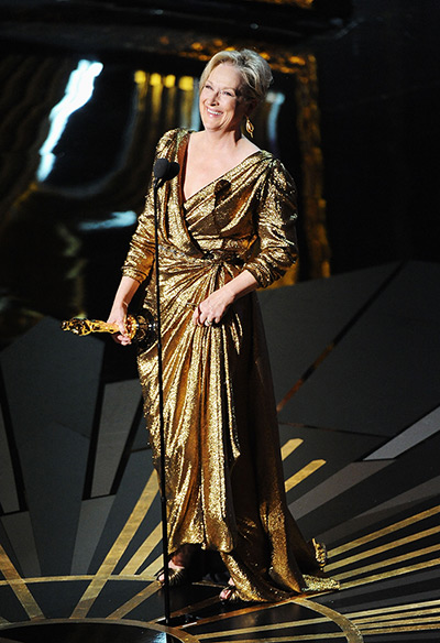 Academy Awards: Best actress Meryl Streep