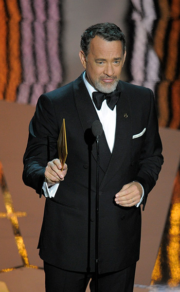 Academy Awards: Tom Hanks presents