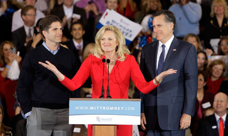 Mitt Romney, Ann Romney, Tagg Romney