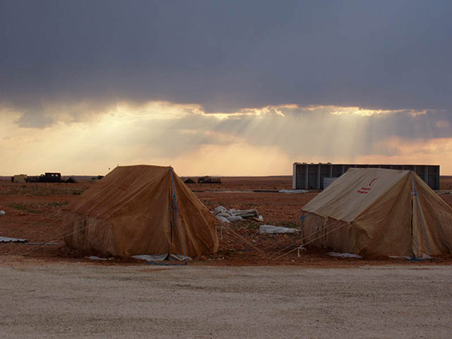 Tom Hurndall : Al-Rweished Refugee Camp, Jordan.