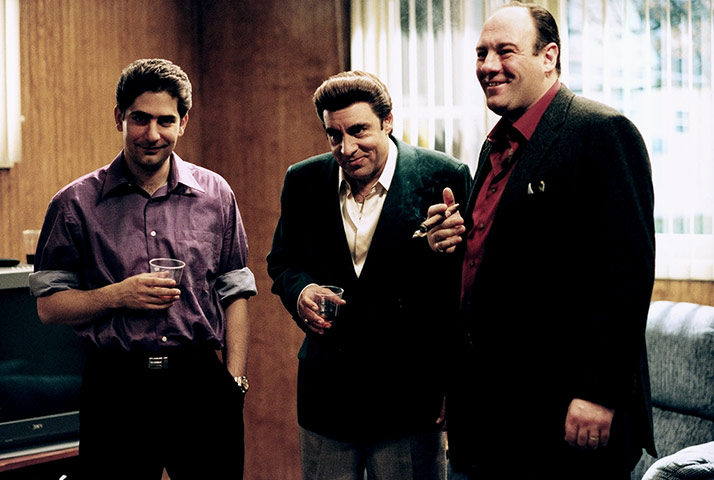 Steven Van Zandt: Michael Imperioli, Steve Van Zandt & James Gandolfini in 'The Sopranos'