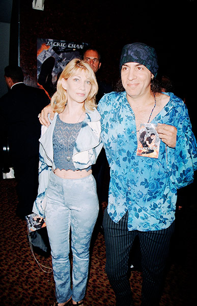 Steven Van Zandt: Steve Van Zandt with his wife Maureen in 1996