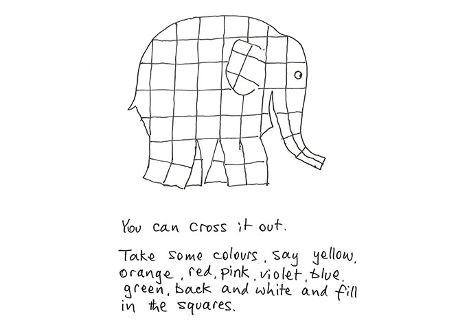 David McKee: How to Draw Elephants 
