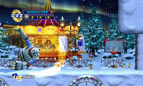 Sonic The Hedgehog 4: Episode 2 - Winter Wonderland of White Park Zone (iOS  Gameplay) 