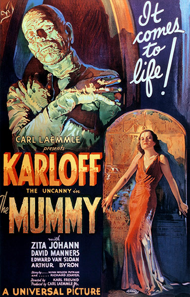 Top Selling Film Posters: Top Selling Film Posters - The Mummy, 1932