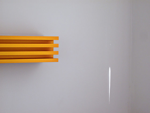 John Pawson Photos: John Pawson A Visual Inventory, published by Phaidon, aluminium wall