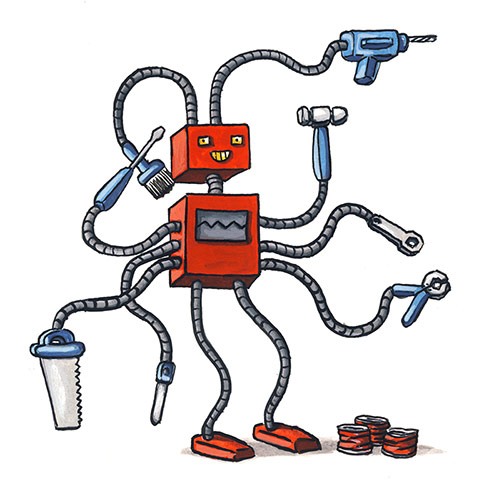 Robots by Becky Barnicoat: Robots by Becky Barnicoat