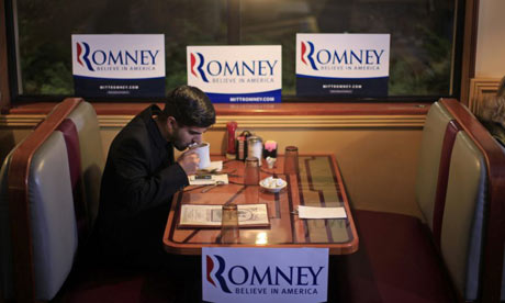Mitt Romney supporter in Illinois
