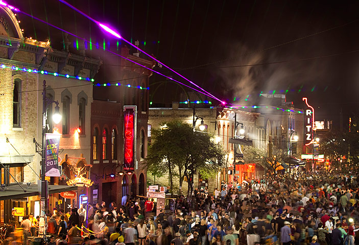 SXSW gallery 2: Sixth Street during  the SXSW