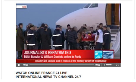 Bouvier arrives Paris