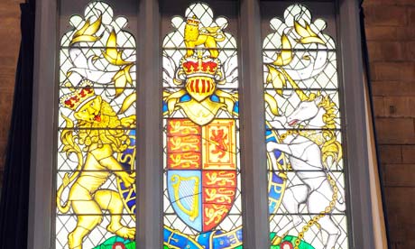 Queen's diamond jubilee stained glass window