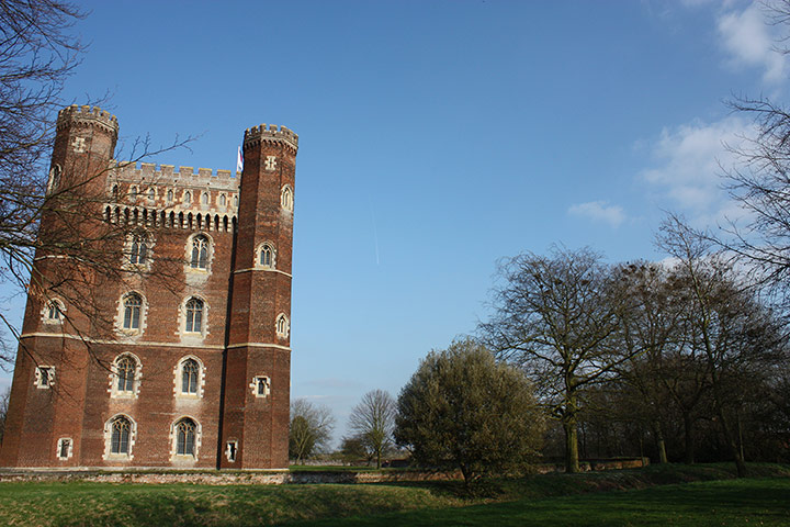 spring sites: Rookery at Tattershall, Lincolnshire