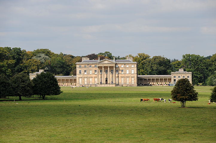 spring sites: Attingham Hall and Park in Shropshire