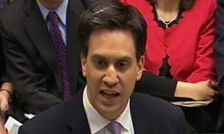 The Labour leader, Ed Miliband, delivers his response to George Osborne's budget