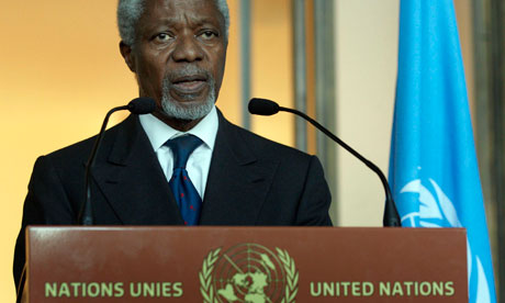 Kofi Annan UN Syria