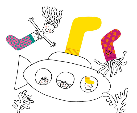 Easter Children's Books: Easter Children's Books  - Socks by Nick Sharratt and Elizabeth Lindsay