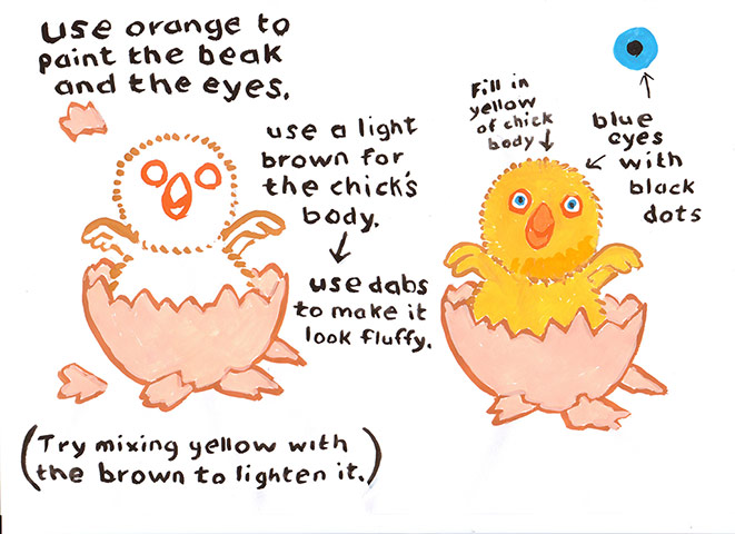 How To Draw... Chicks: How To Draw... Chicks 7