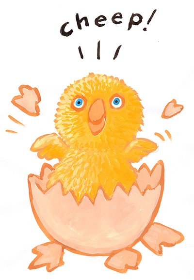 How To Draw... Chicks: How To Draw... Chicks 10a