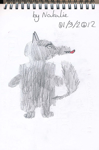 Wolves gallery: Natalie S, aged 8