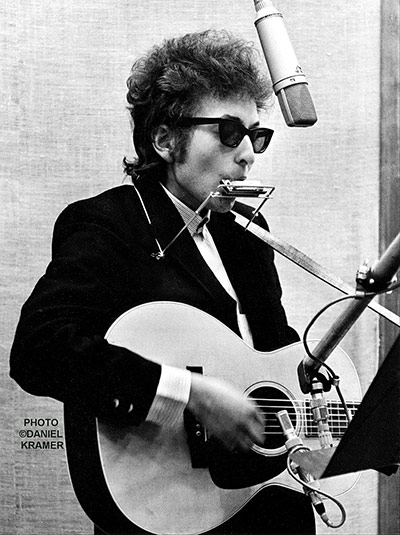 Bob Dylan multimedia show: Bob Dylan Recording