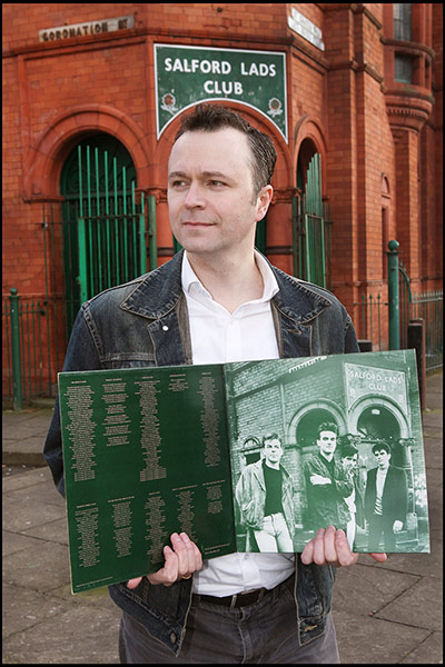 Recreation of Smiths Pic: Recreation of Smiths Salford Lads Club Photo with lookalikes