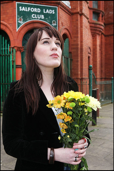 Recreation of Smiths Pic: Recreation of Smiths Salford Lads Club Photo with lookalikes