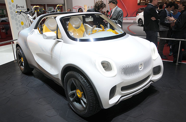 Green cars at Geneva:  Smart For-Us concept car